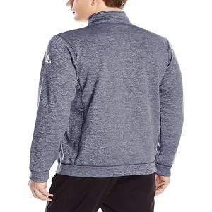 Adidas Men Zip Athletic Fleece Pullover Shirt Deals In America